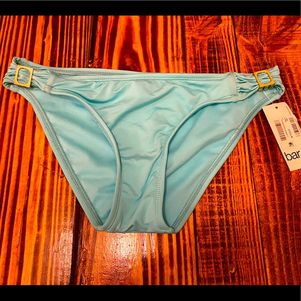 Bar III bikini bottoms with gold